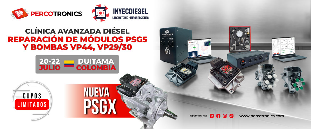 Capacitación Especializada en Reparación de Módulos PSG5, VP44 - VP29/30 / 20 - 22 Julio